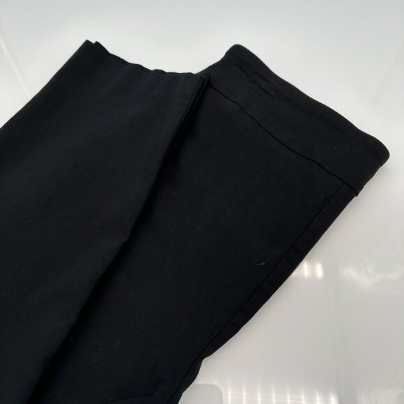 Counterparts Women's Pull On Stretch Straight Leg Ankle Pants, Size 12, Black - Picture 1 of 10